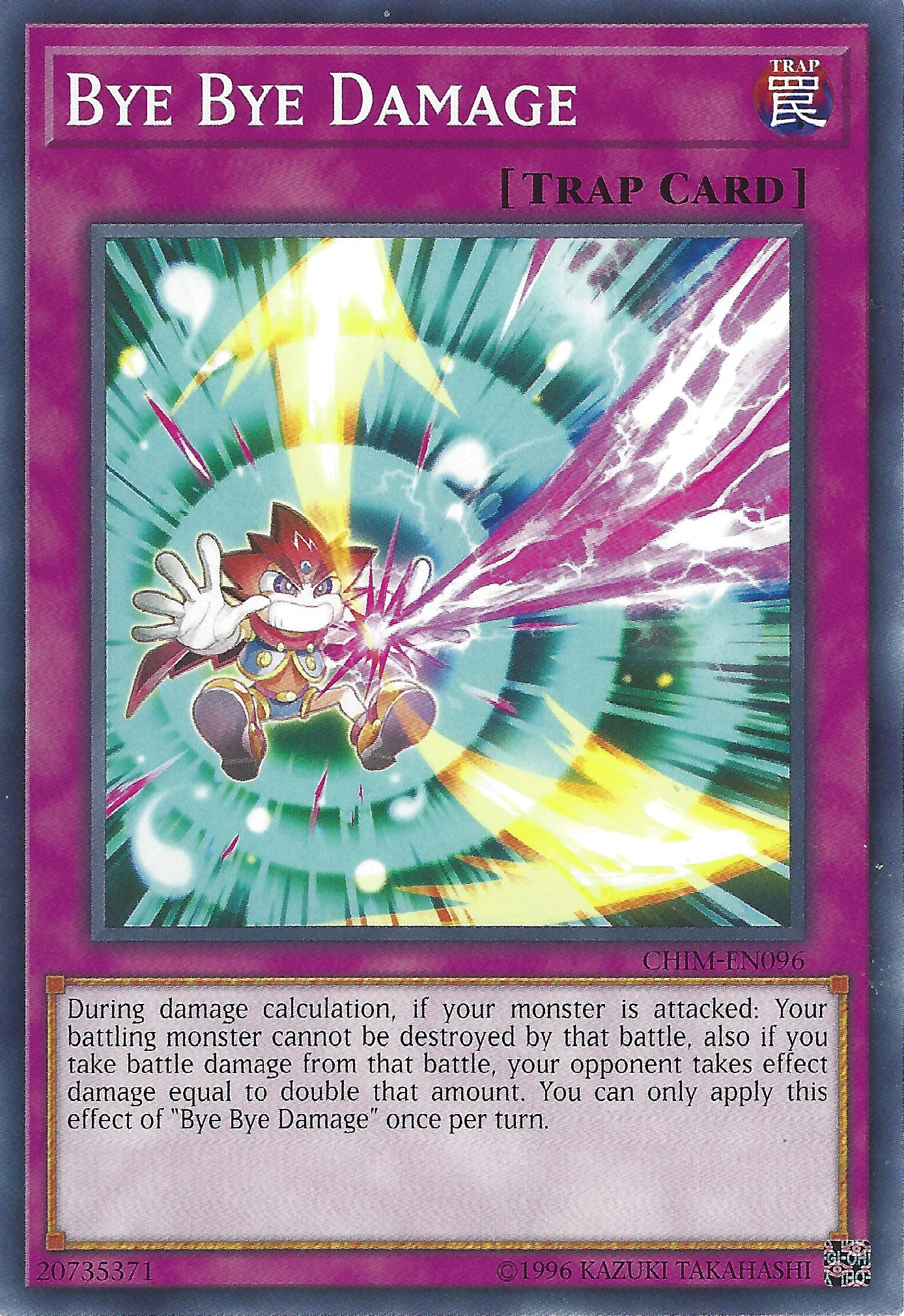 Bye Bye Damage — Chaos Impact - Unlimited — Yu-Gi-Oh!