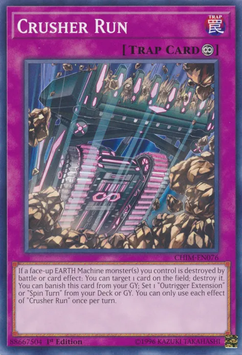 Crusher Run — Chaos Impact — Yu-Gi-Oh!