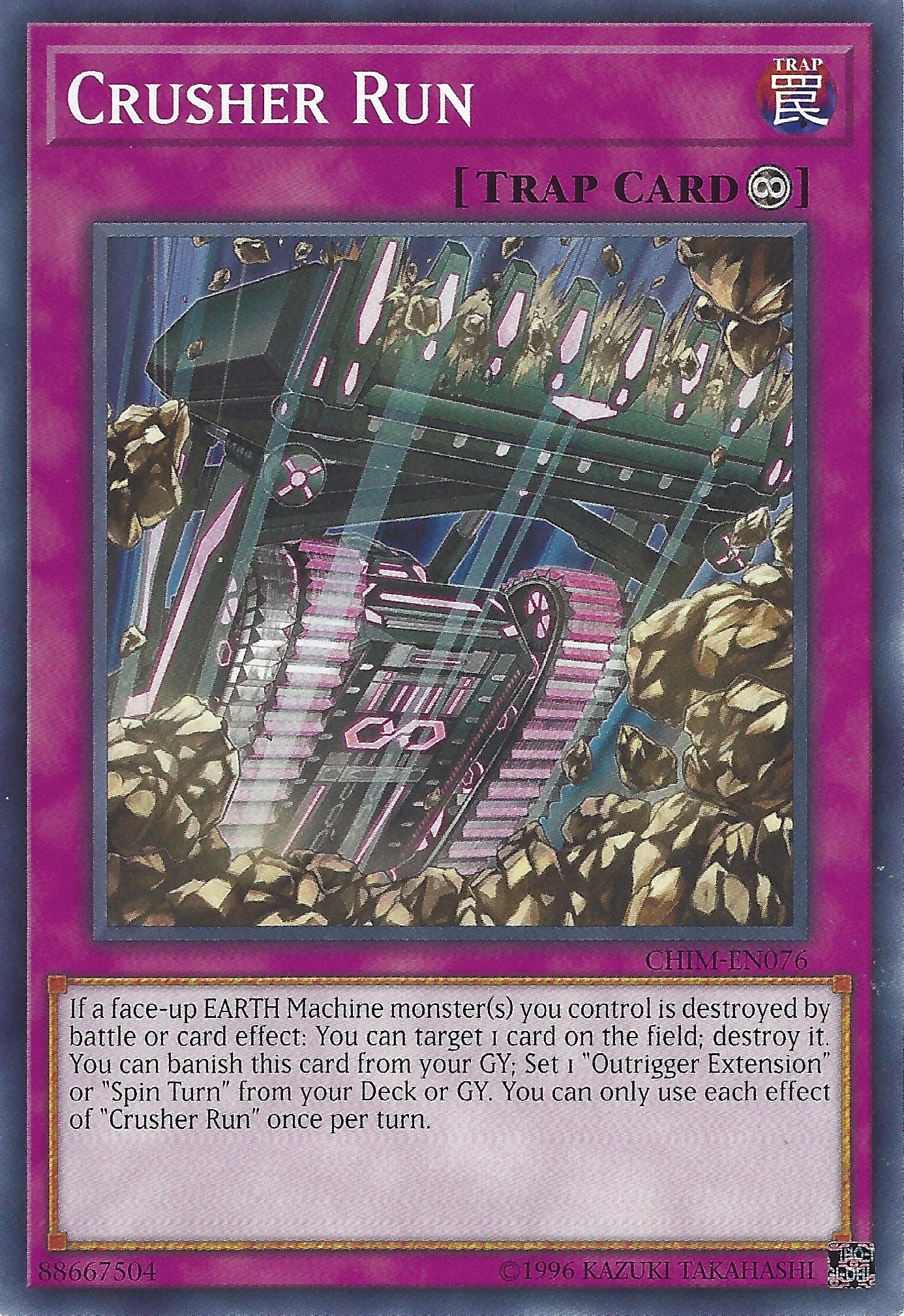 Crusher Run — Chaos Impact - Unlimited — Yu-Gi-Oh!