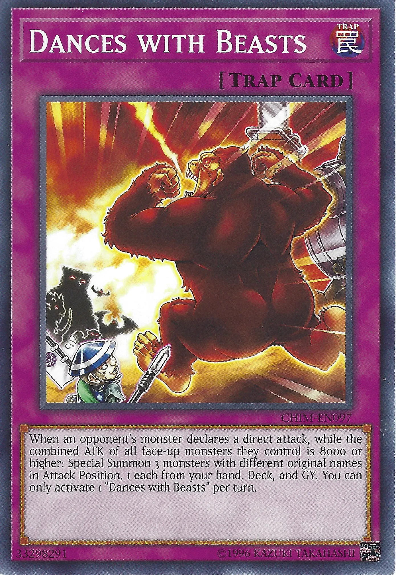 Dances with Beasts — Chaos Impact - Unlimited — Yu-Gi-Oh!
