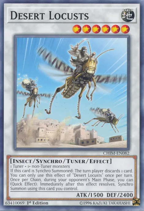 Desert Locusts — Chaos Impact — Yu-Gi-Oh!