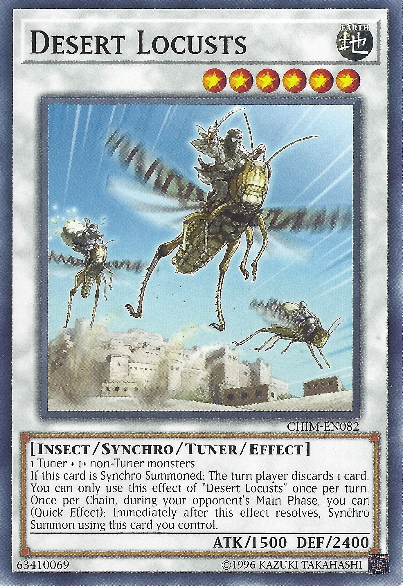 Desert Locusts — Chaos Impact - Unlimited — Yu-Gi-Oh!