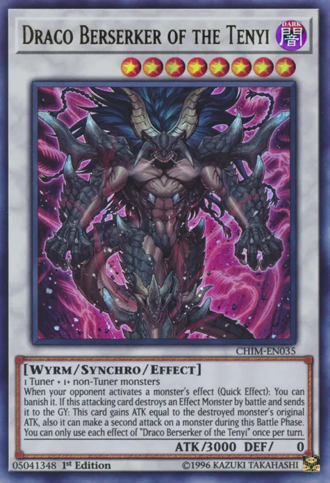Draco Berserker of the Tenyi — Chaos Impact — Yu-Gi-Oh!