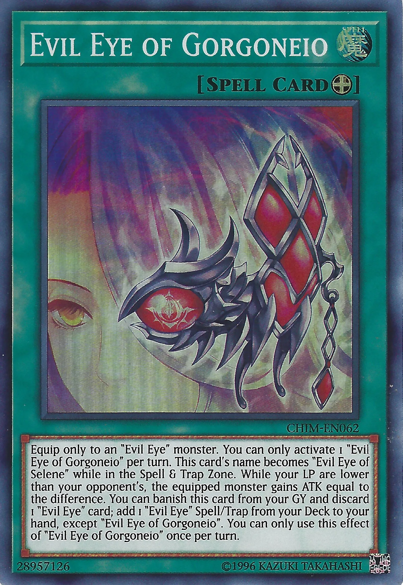 Evil Eye of Gorgoneio — Chaos Impact - Unlimited — Yu-Gi-Oh!