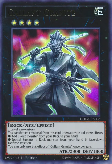 Gallant Granite — Chaos Impact — Yu-Gi-Oh!
