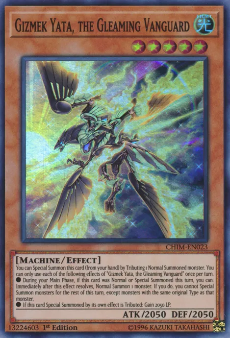 Gizmek Yata, the Gleaming Vanguard — Chaos Impact — Yu-Gi-Oh!