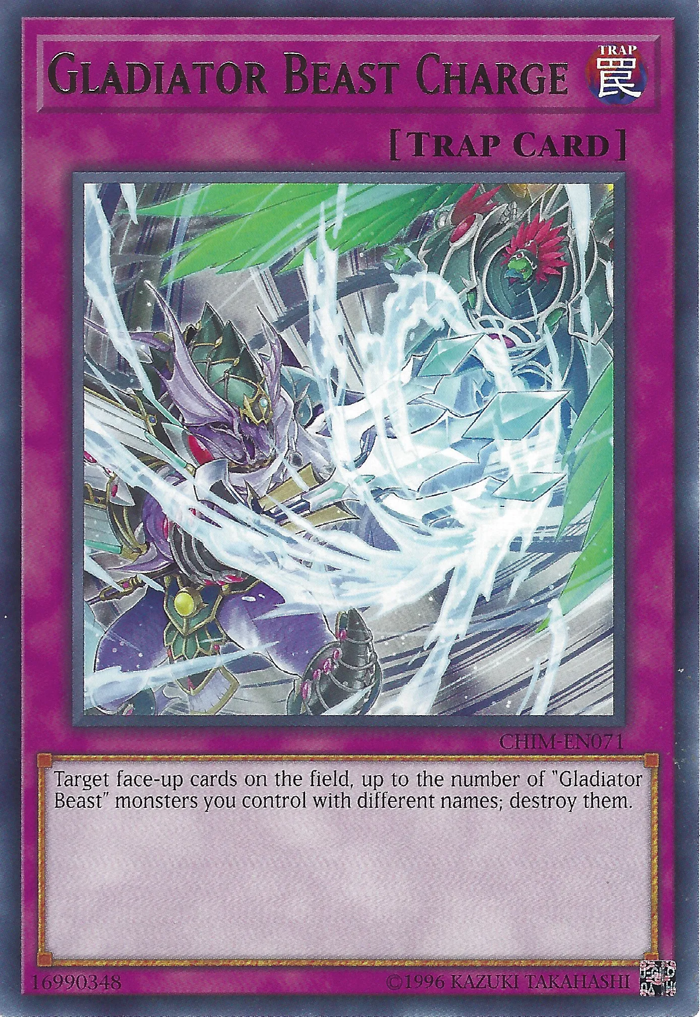 Gladiator Beast Charge — Chaos Impact - Unlimited — Yu-Gi-Oh!