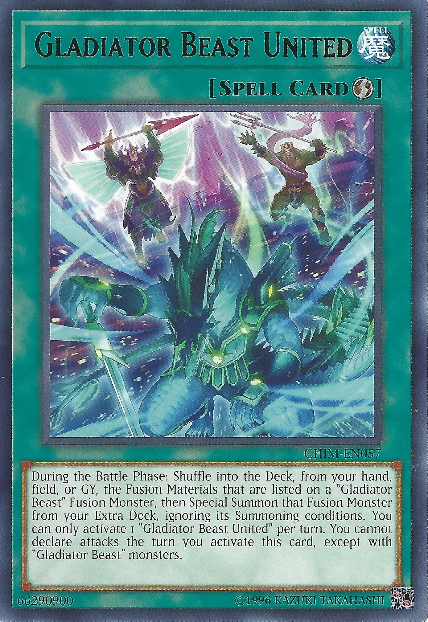 Gladiator Beast United — Chaos Impact - Unlimited — Yu-Gi-Oh!