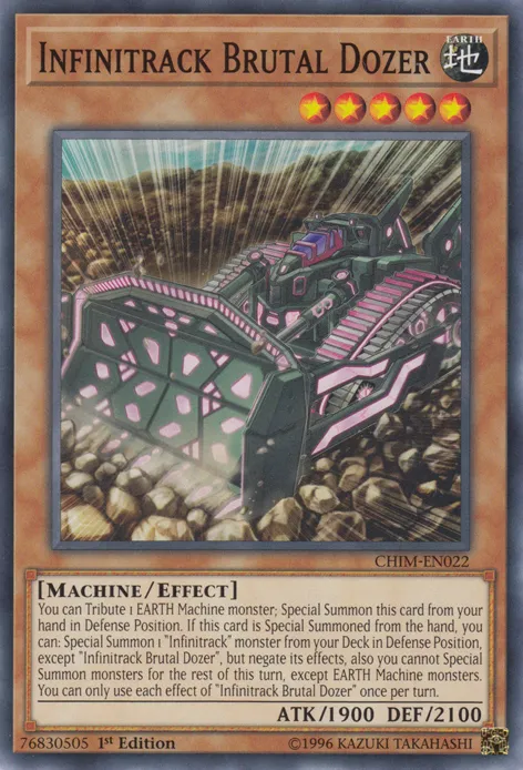 Infinitrack Brutal Dozer — Chaos Impact — Yu-Gi-Oh!