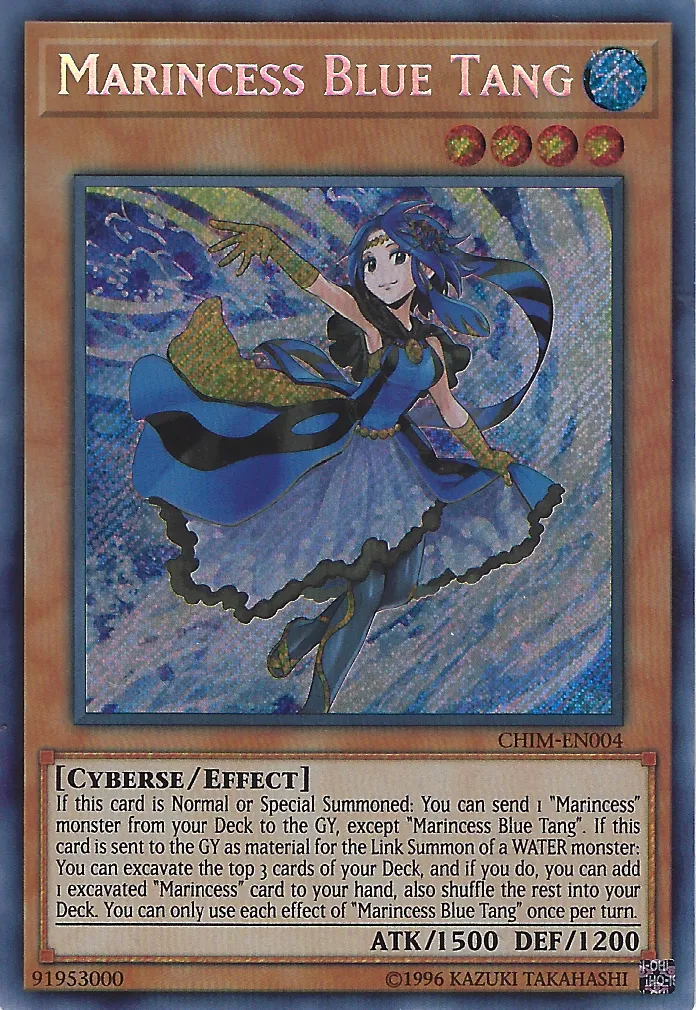 Marincess Blue Tang — Chaos Impact - Unlimited — Yu-Gi-Oh!