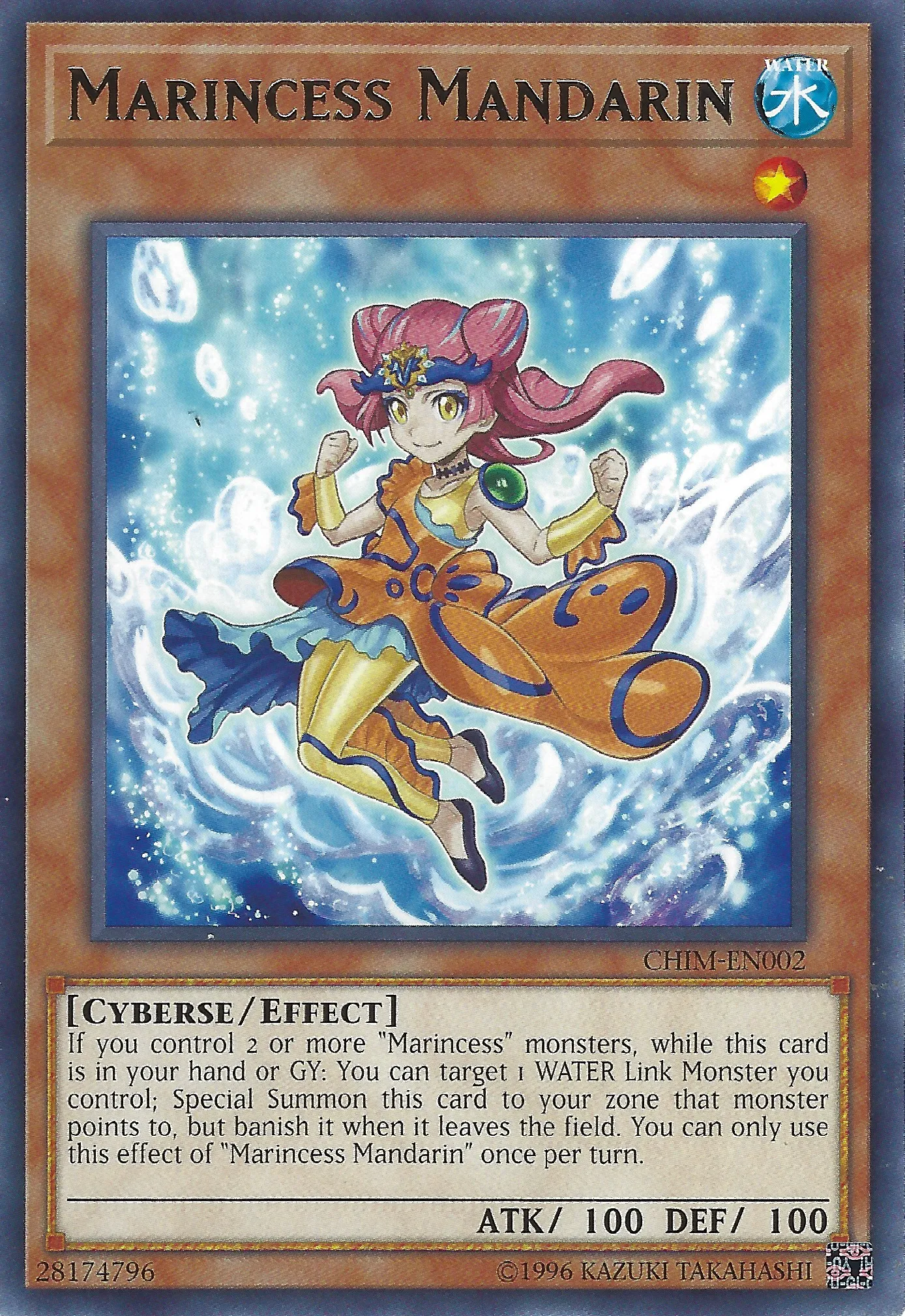 Marincess Mandarin — Chaos Impact - Unlimited — Yu-Gi-Oh!