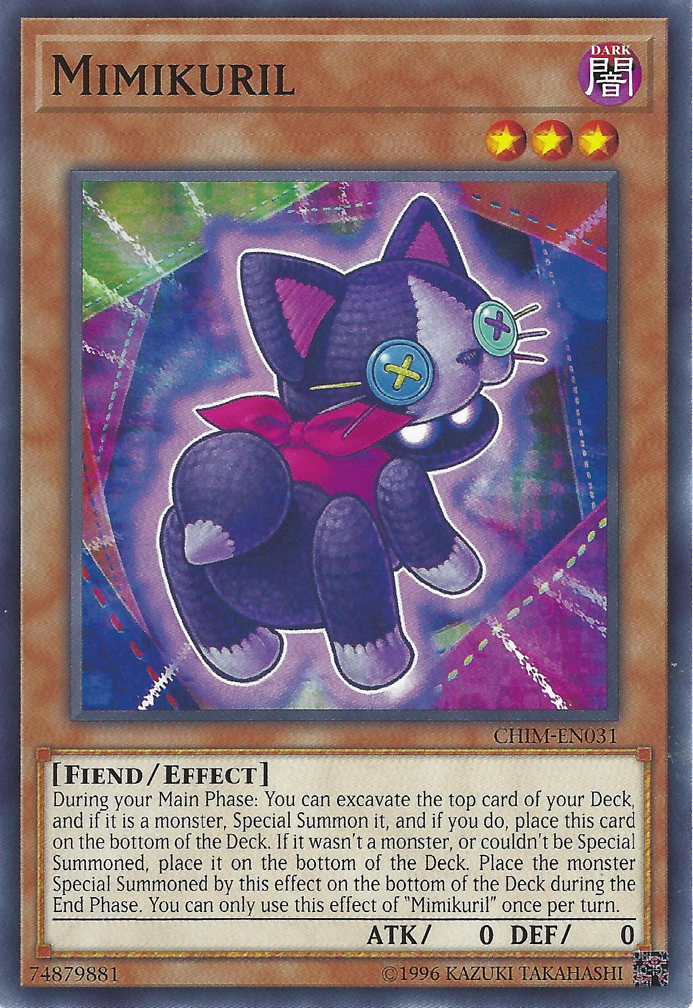 Mimikuril — Chaos Impact - Unlimited — Yu-Gi-Oh!