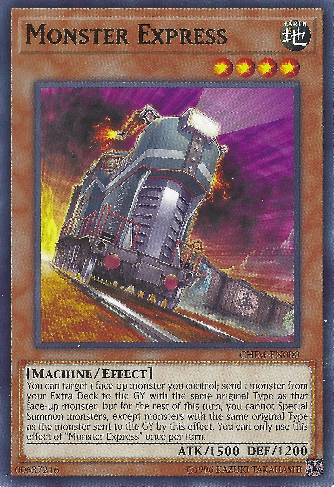 Monster Express — Chaos Impact - Unlimited — Yu-Gi-Oh!