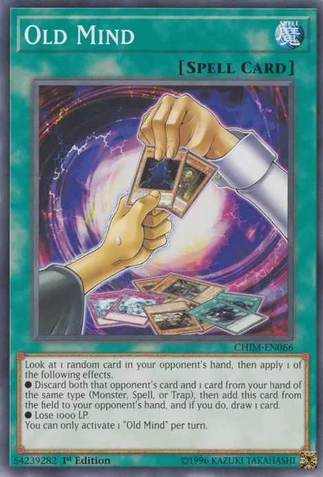 Old Mind — Chaos Impact — Yu-Gi-Oh!