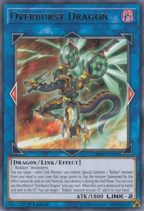 Overburst Dragon — Chaos Impact — Yu-Gi-Oh!