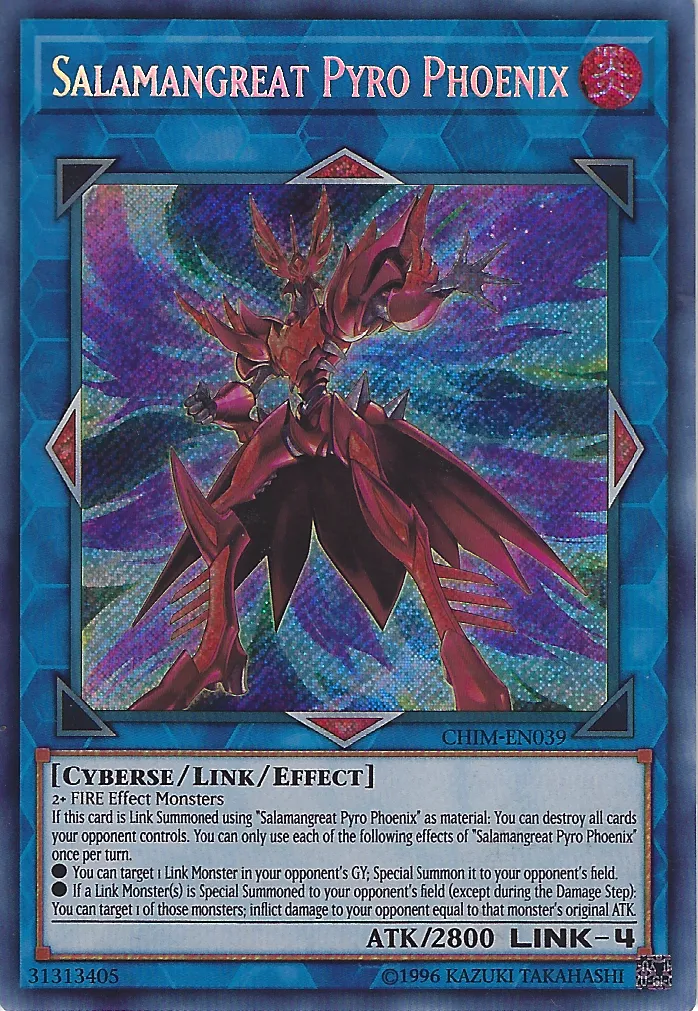 Salamangreat Pyro Phoenix — Chaos Impact - Unlimited — Yu-Gi-Oh!