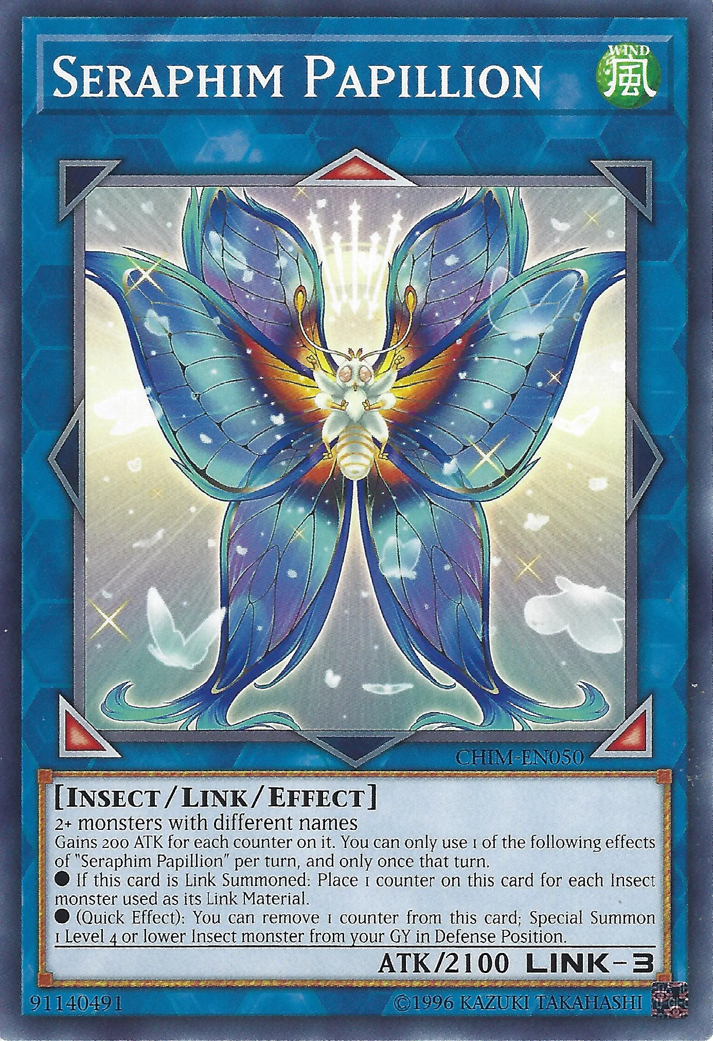 Seraphim Papillion — Chaos Impact - Unlimited — Yu-Gi-Oh!