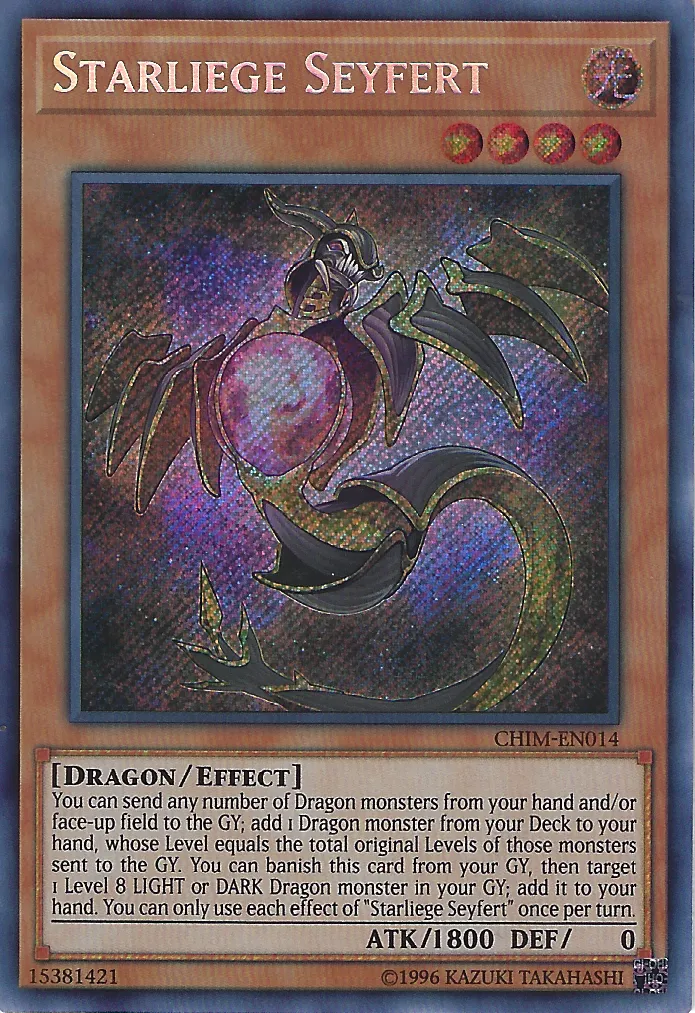Seigneur des Étoiles Seyfert — Chaos Impact - Unlimited — Yu-Gi-Oh!