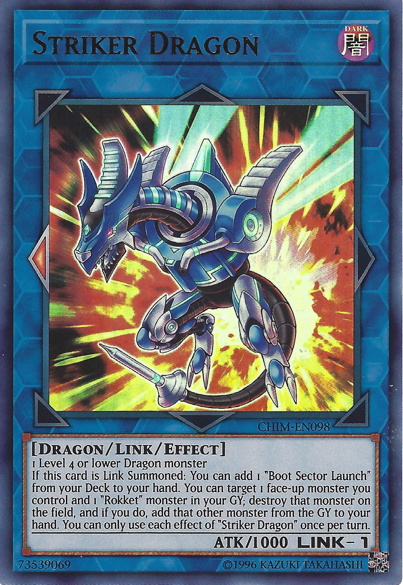 Striker Dragon — Chaos Impact - Unlimited — Yu-Gi-Oh!