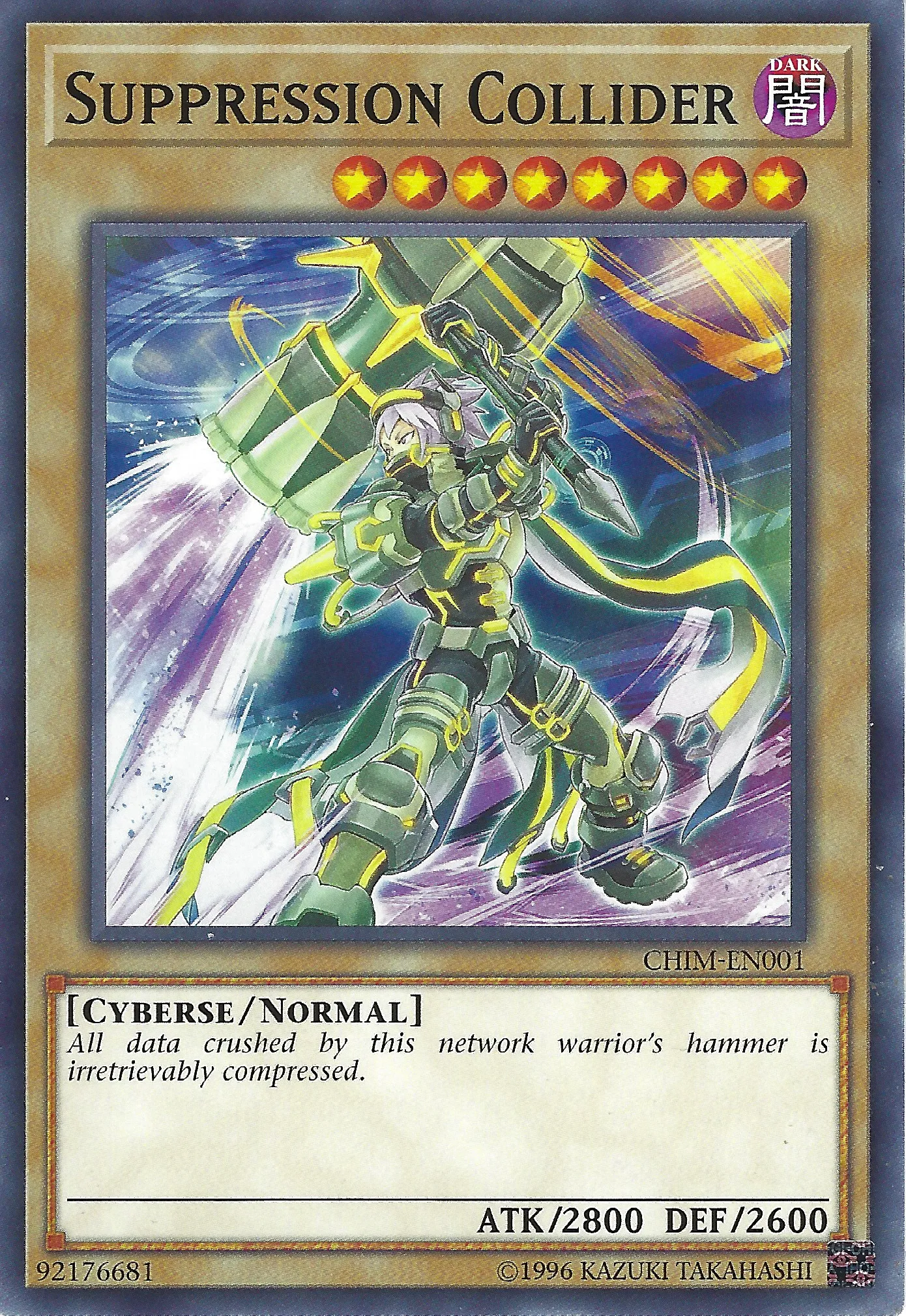 Suppression Collider — Chaos Impact - Unlimited — Yu-Gi-Oh!