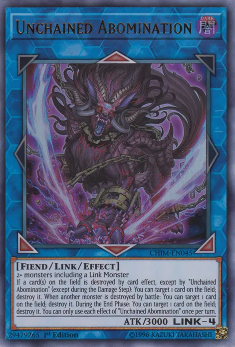 Unchained Abomination — Chaos Impact — Yu-Gi-Oh!