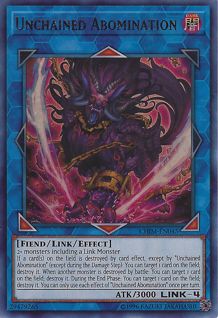 Unchained Abomination — Chaos Impact - Unlimited — Yu-Gi-Oh!