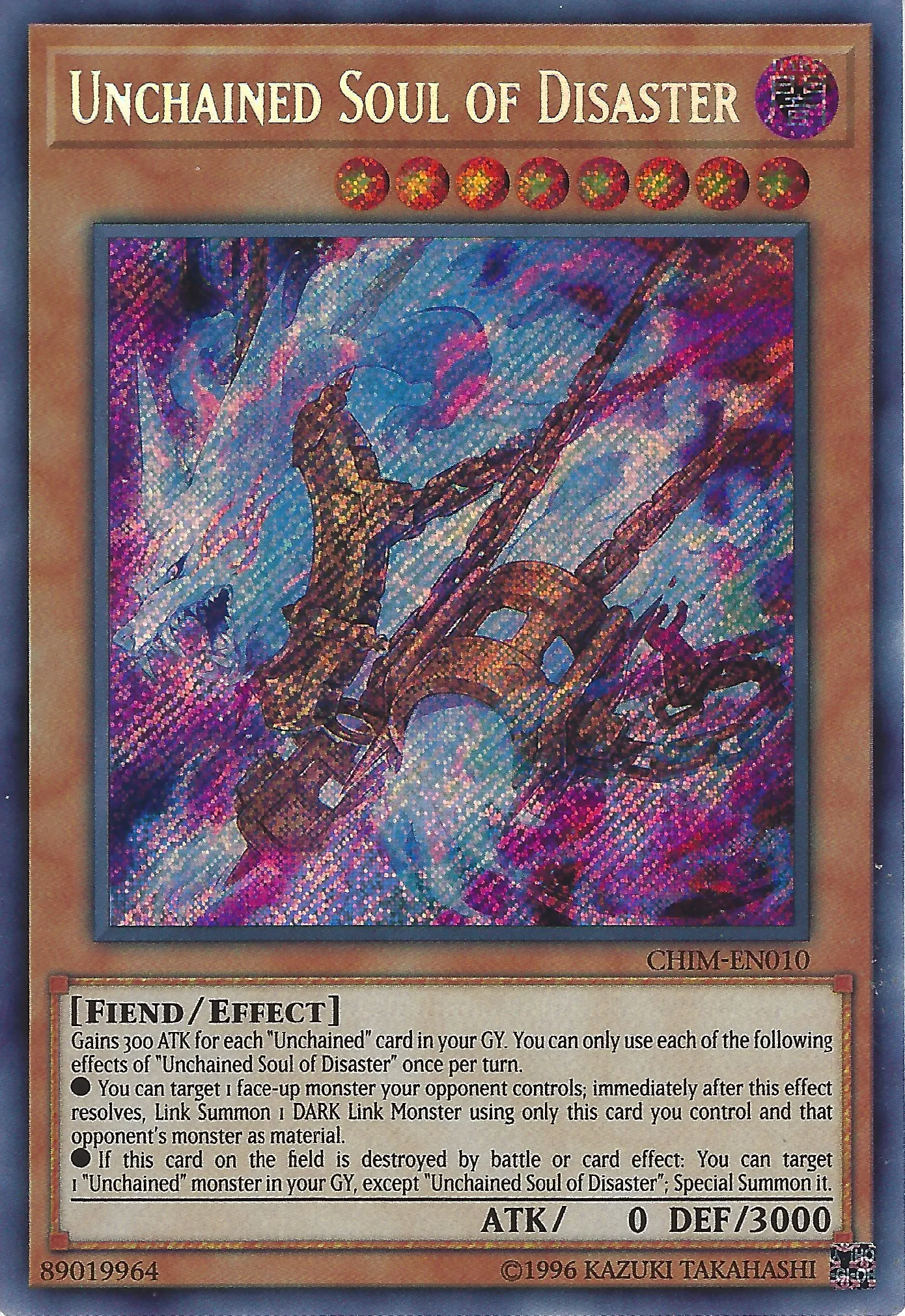 Unchained Soul of Disaster — Chaos Impact - Unlimited — Yu-Gi-Oh!