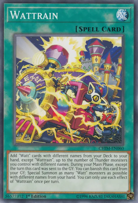 Wattrain — Chaos Impact — Yu-Gi-Oh!