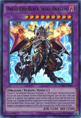 Archfiend Black Skull Dragon — Clash of Rebellions - Unlimited — Yu-Gi-Oh!