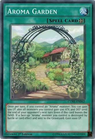 Jardin d'Arôma — Clash of Rebellions — Yu-Gi-Oh!
