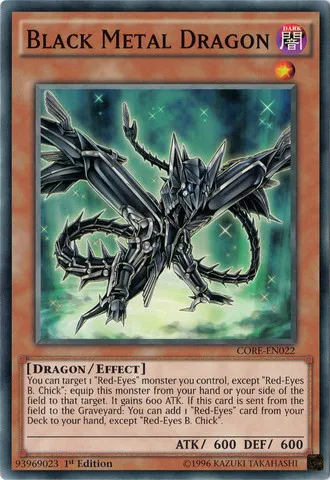 Dragon de Métal Noir — Clash of Rebellions — Yu-Gi-Oh!