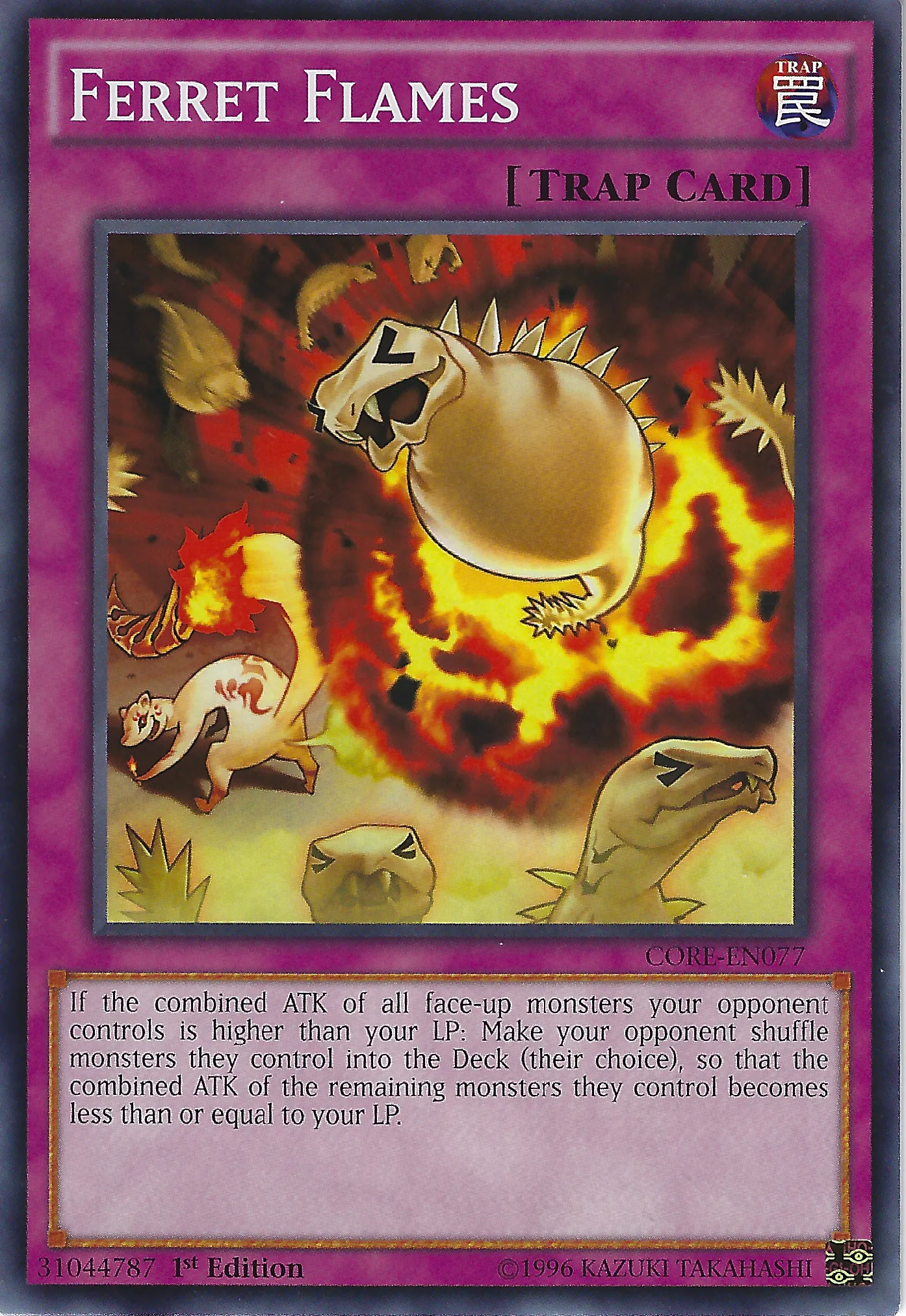 Ferret Flames — Clash of Rebellions — Yu-Gi-Oh!