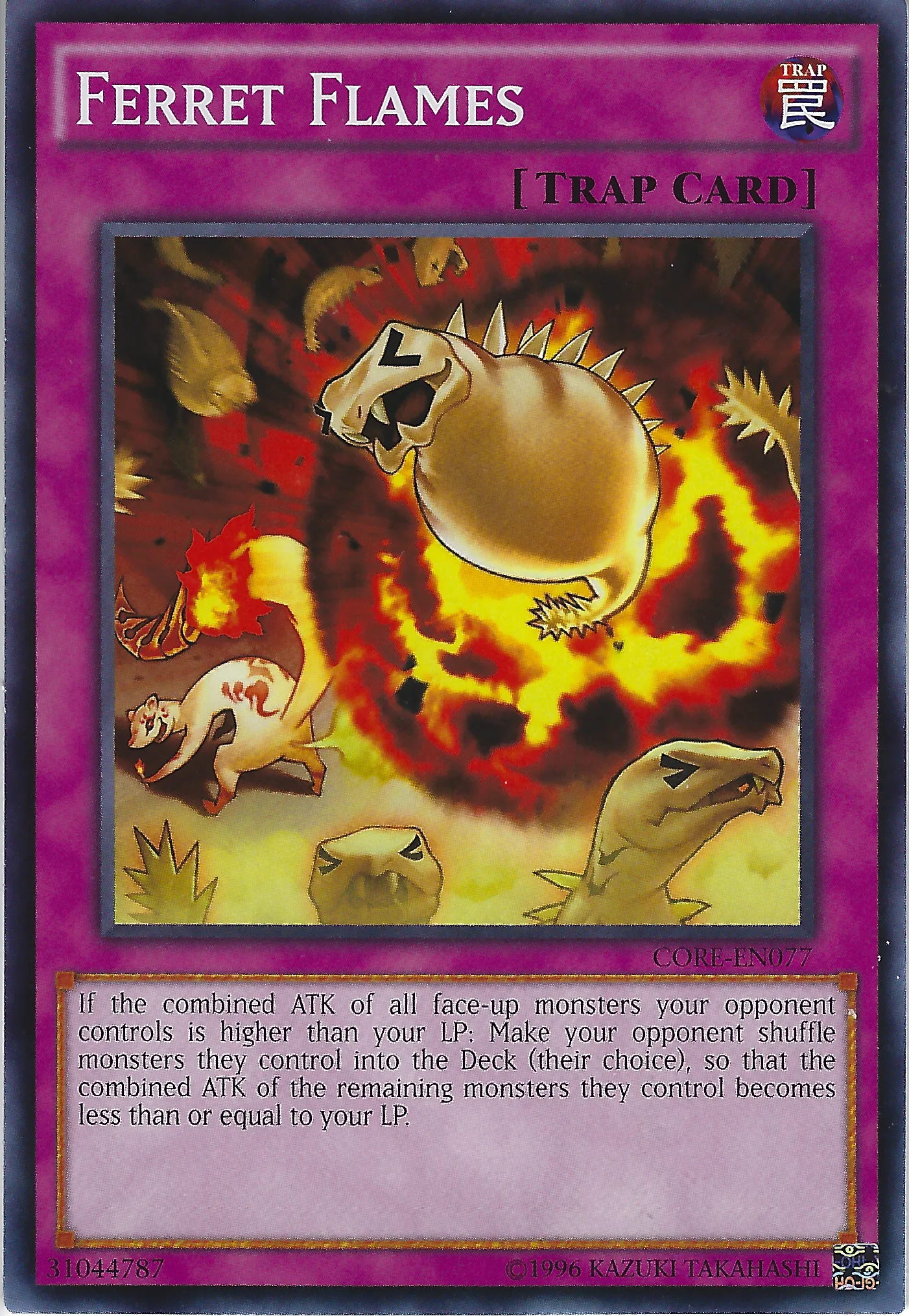 Flammes de Furet — Clash of Rebellions - Unlimited — Yu-Gi-Oh!