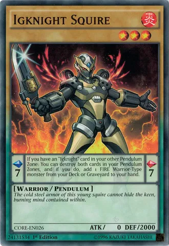 Igknight Squire — Clash of Rebellions — Yu-Gi-Oh!