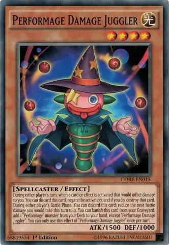 Jongleur de Dommages Mageartiste — Clash of Rebellions — Yu-Gi-Oh!