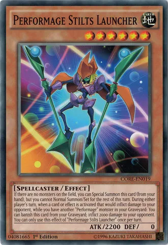 Lanceur à Échasses Mageartiste — Clash of Rebellions — Yu-Gi-Oh!