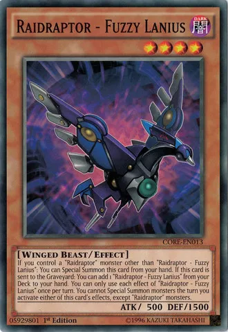 Raidraptor - Pie-Grièche Frisottante — Clash of Rebellions — Yu-Gi-Oh!