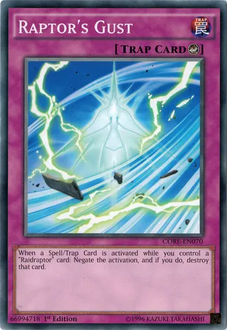 Rafale de Raptor — Clash of Rebellions — Yu-Gi-Oh!
