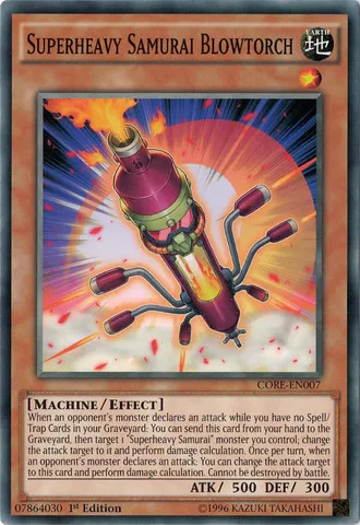Chalumeau Samouraï Supralourd — Clash of Rebellions — Yu-Gi-Oh!