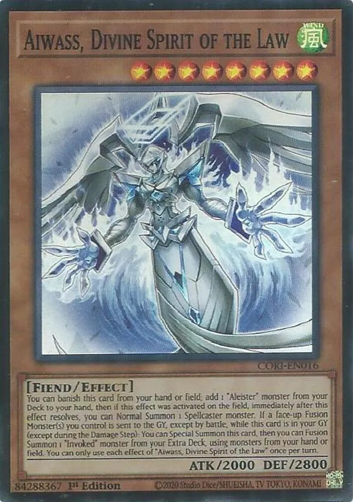 Aiwass, Divine Spirit of the Law — Chaos Origins — Yu-Gi-Oh!