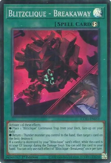 Blitzclique - Breakaway — Chaos Origins — Yu-Gi-Oh!