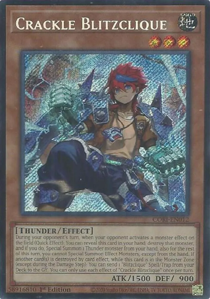 Crackle Blitzclique — Chaos Origins — Yu-Gi-Oh!