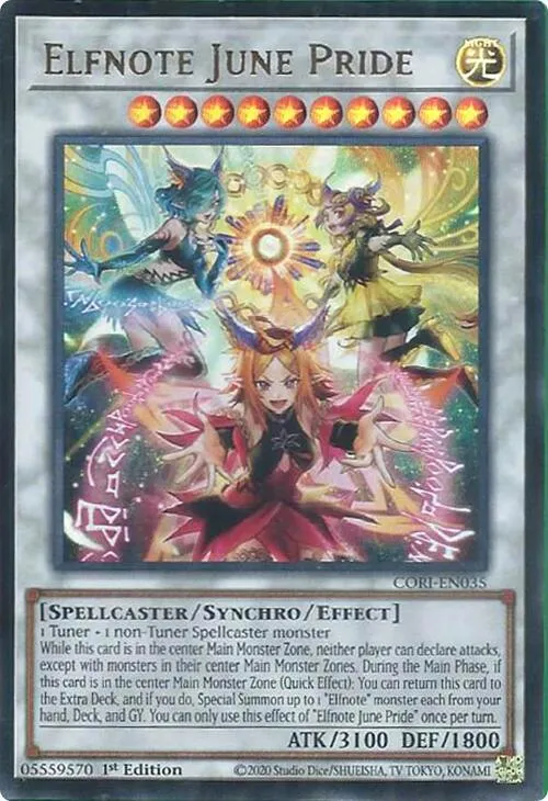 Elfnote June Pride — Chaos Origins — Yu-Gi-Oh!