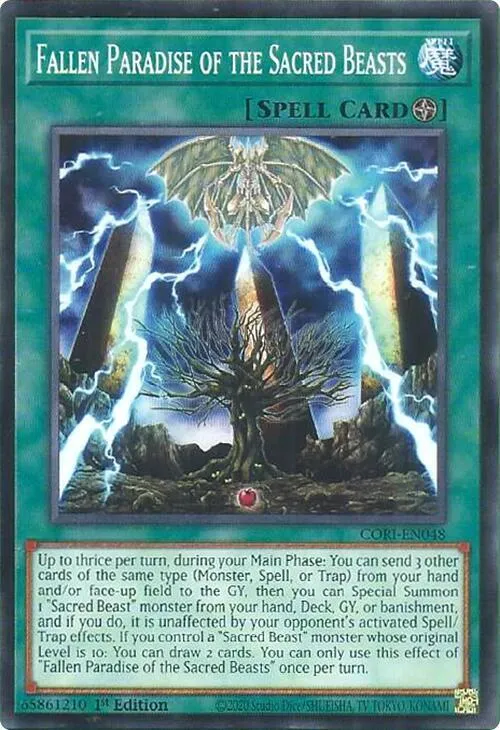 Fallen Paradise of the Sacred Beasts — Chaos Origins — Yu-Gi-Oh!