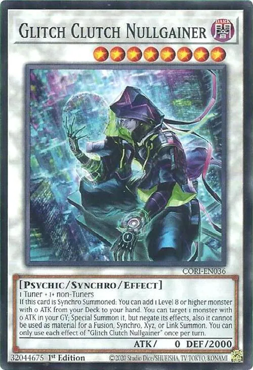 Glitch Clutch Nullgainer — Chaos Origins — Yu-Gi-Oh!