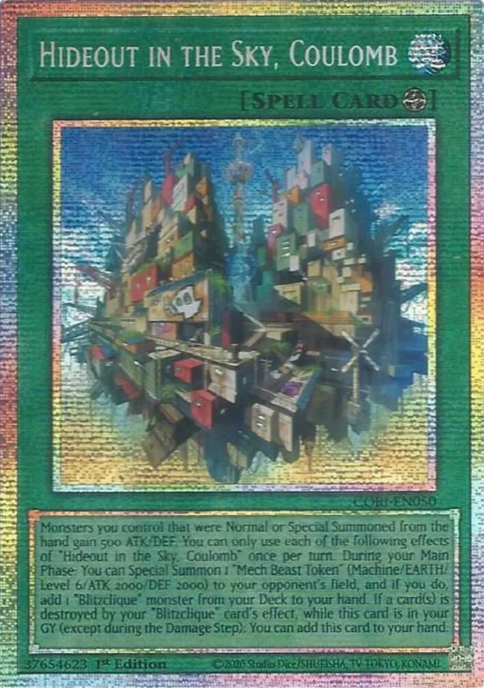Hideout in the Sky, Coulomb — Chaos Origins — Yu-Gi-Oh!