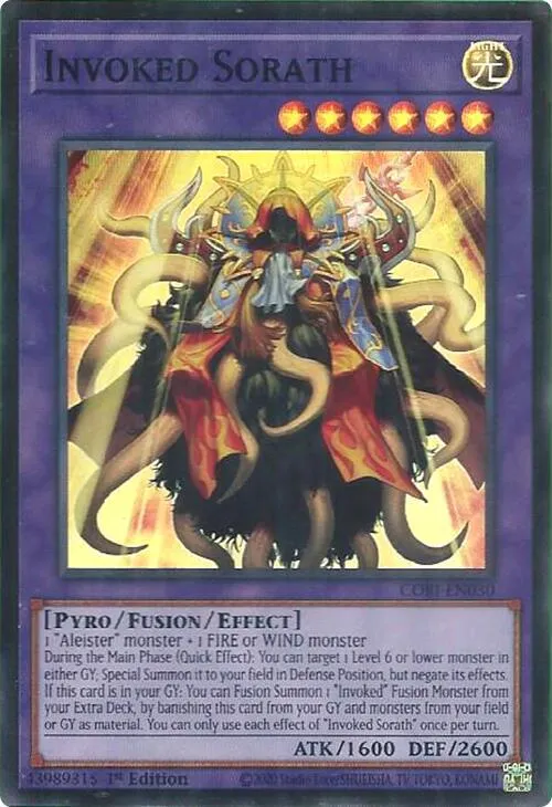 Invoked Sorath — Chaos Origins — Yu-Gi-Oh!