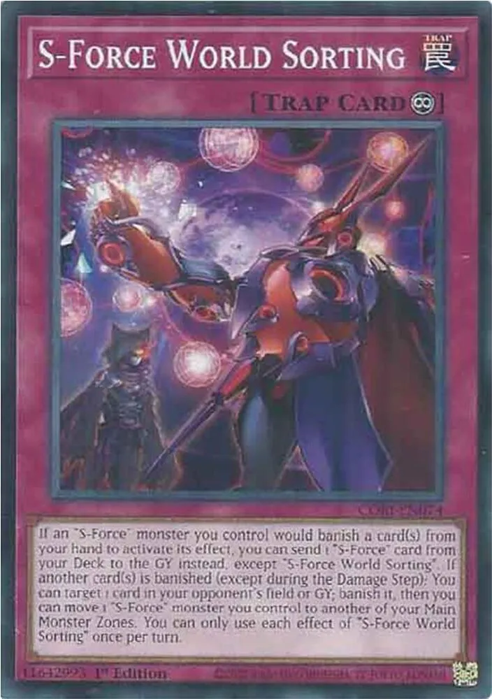S-Force World Sorting — Chaos Origins — Yu-Gi-Oh!