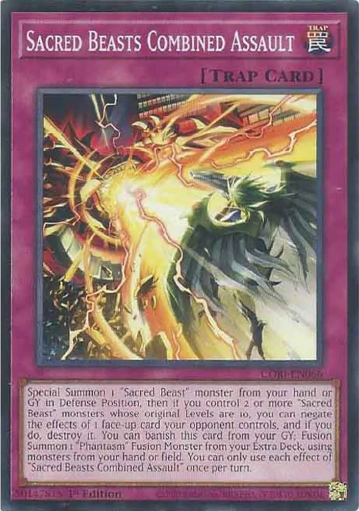 Sacred Beasts Combined Assault — Chaos Origins — Yu-Gi-Oh!