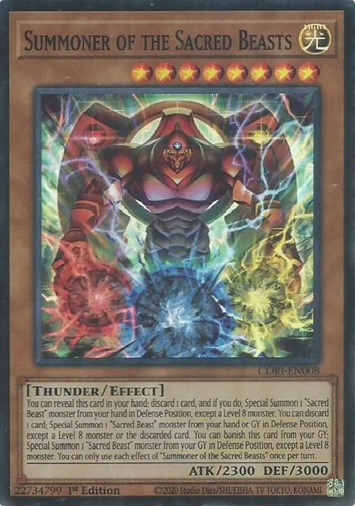 Summoner of the Sacred Beasts — Chaos Origins — Yu-Gi-Oh!